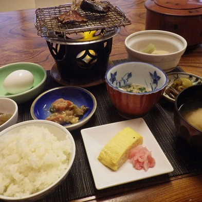 【朝食付】現金特価温泉で炊いたお米に温泉玉子！ここだけの和朝食を堪能(夕食は付いておりません）